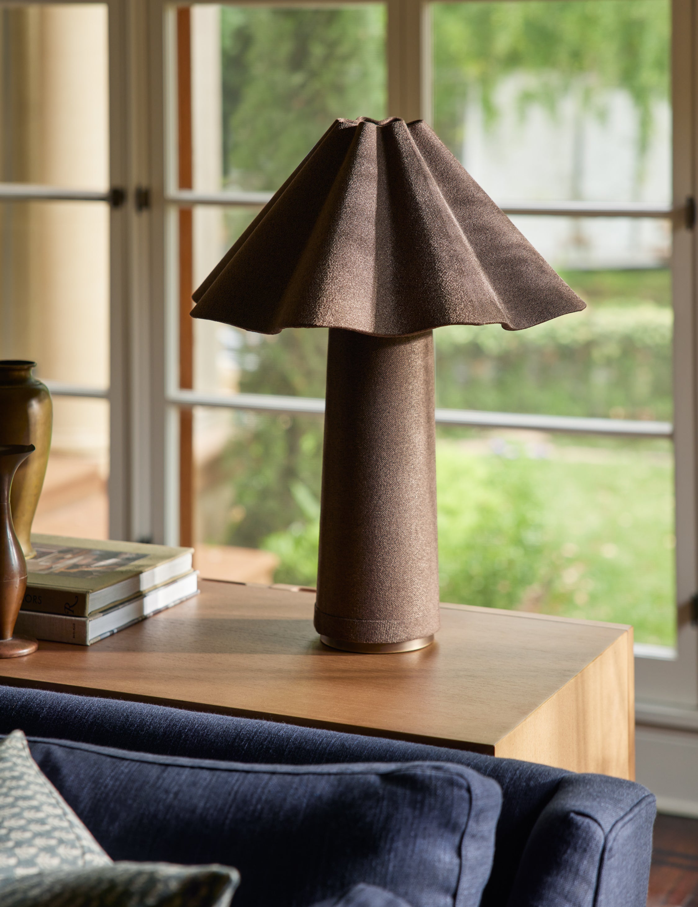 Bela Table Lamp | Sculptural Fabric Design