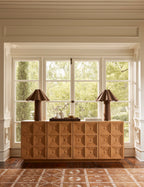 Bela Table Lamp | Sculptural Fabric Design