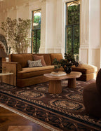 Cortex Hand-Knotted Wool Rug | Timeless Motifs, Durable Softness