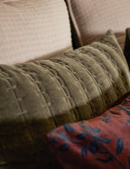 Astra Velvet Sham | Quilted Texture, Luxurious Touch