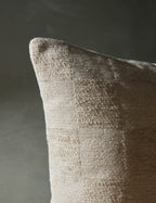 Bela Throw Pillow | Checkered Design, Down Fill