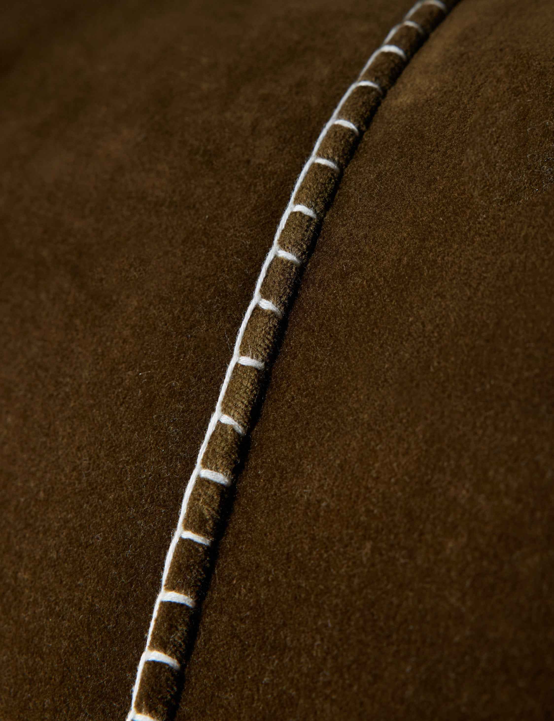 Caden Velvet Pillow | Luxe Texture, Whip Stitching Detail