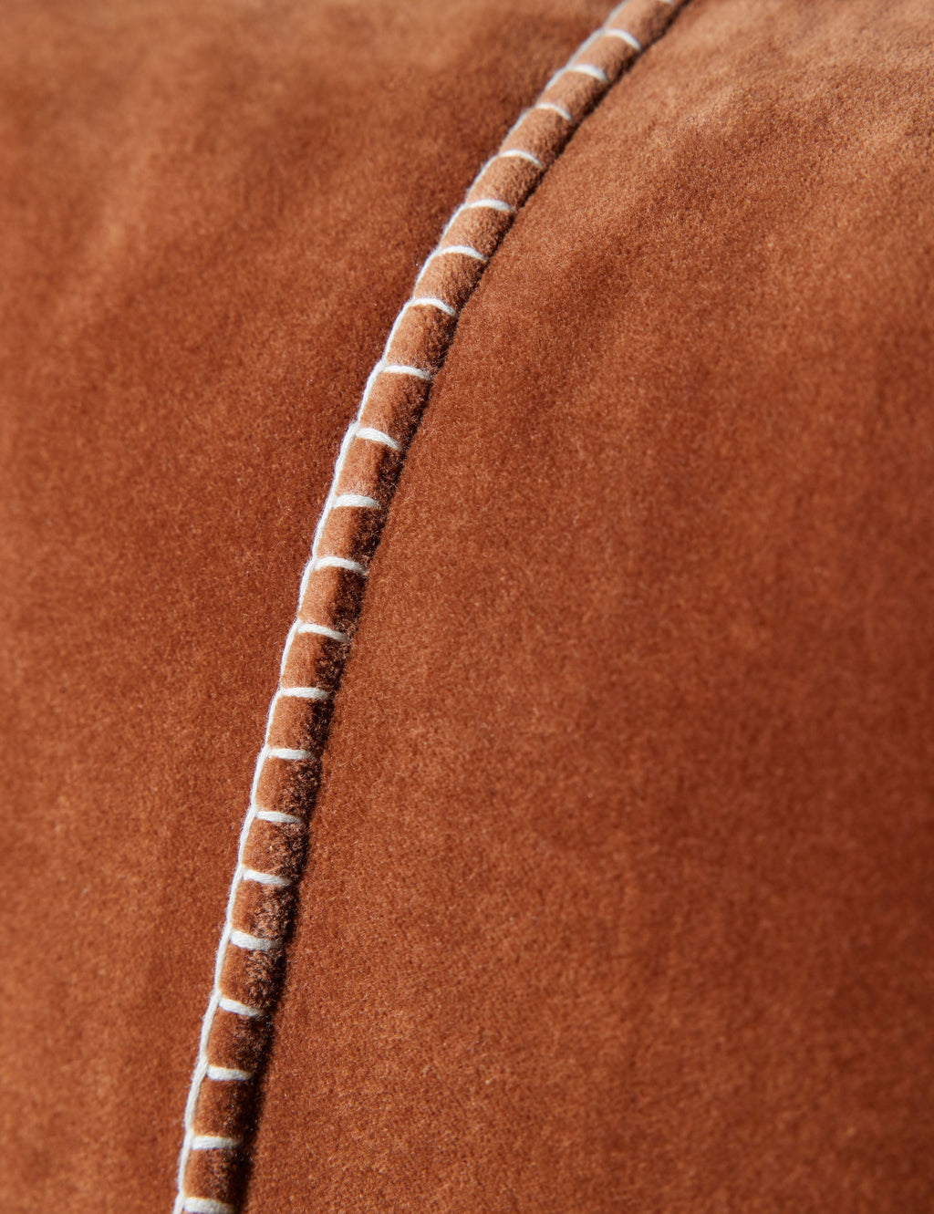 Caden Velvet Pillow | Luxe Texture, Whip Stitching Detail