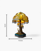 LumaMushroom: Designer Table Lamp Made of Resin in Mushroom Shape & Ambient Lighting – for Living Room & Bedroom