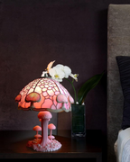 LumaMushroom: Designer Table Lamp Made of Resin in Mushroom Shape & Ambient Lighting – for Living Room & Bedroom