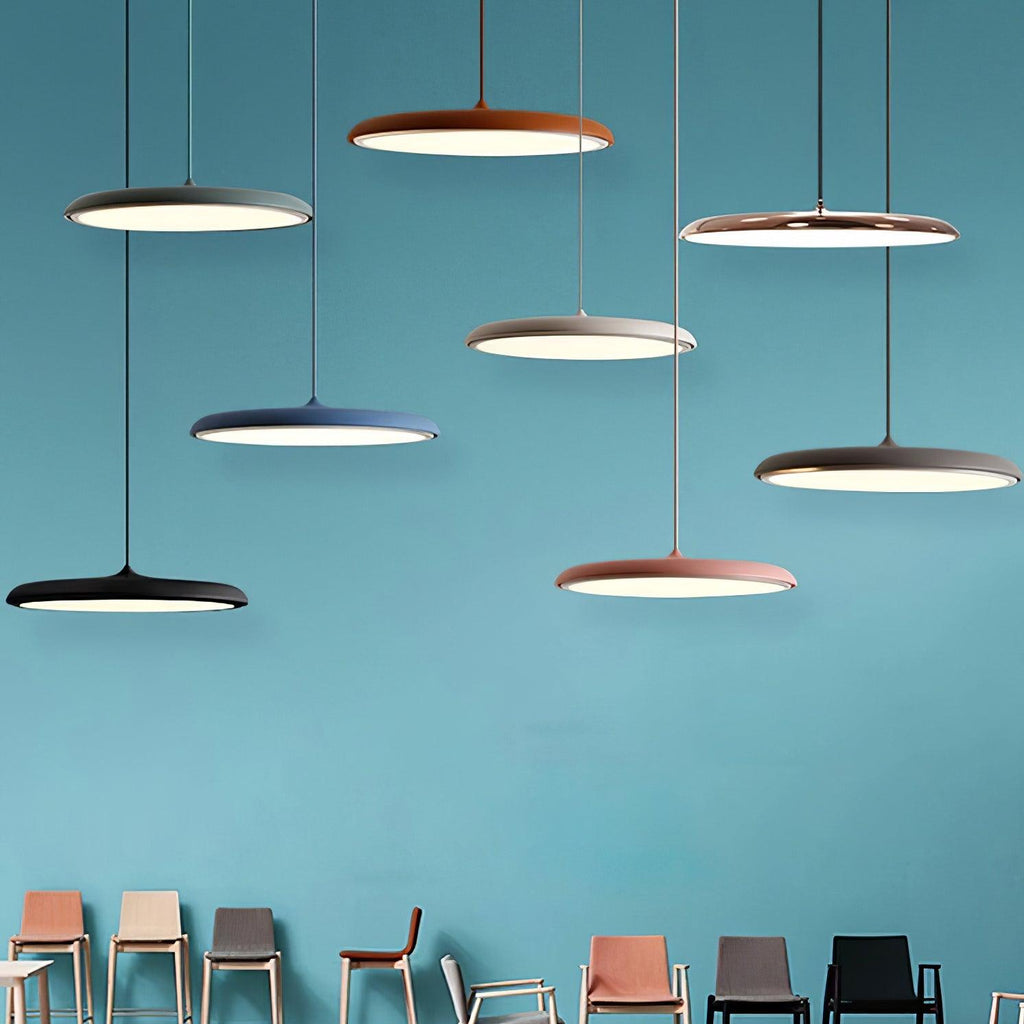 Lumara: Modern LED Pendant Light in Macaron Colors – for Dining Room & Kitchen