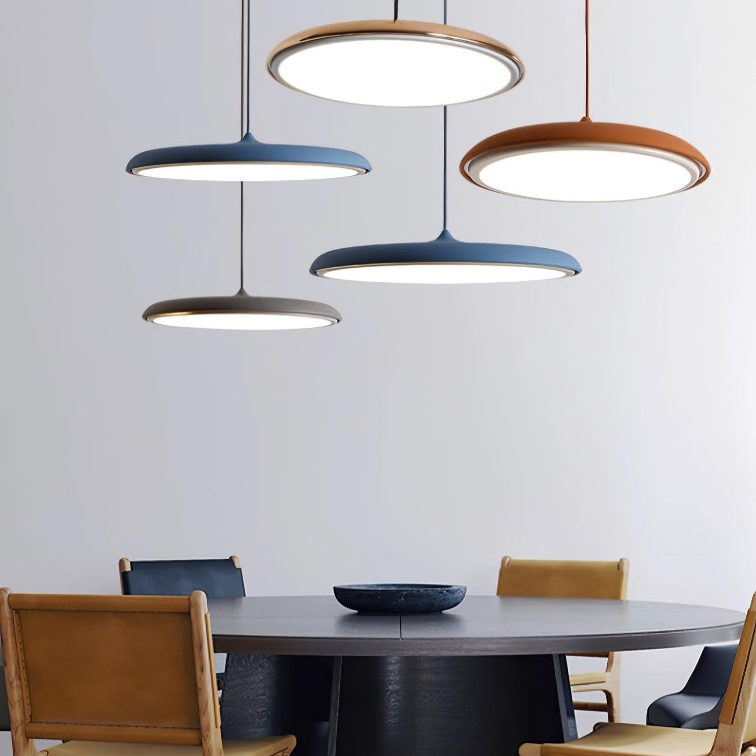 Lumara: Modern LED Pendant Light in Macaron Colors – for Dining Room & Kitchen