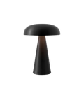 LuméaForm: Designer Table Lamp Made of Metal with Conical Base & Ambient Light – for Nightstands & Living Areas