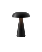 LuméaForm: Designer Table Lamp Made of Metal with Conical Base & Ambient Light – for Nightstands & Living Areas