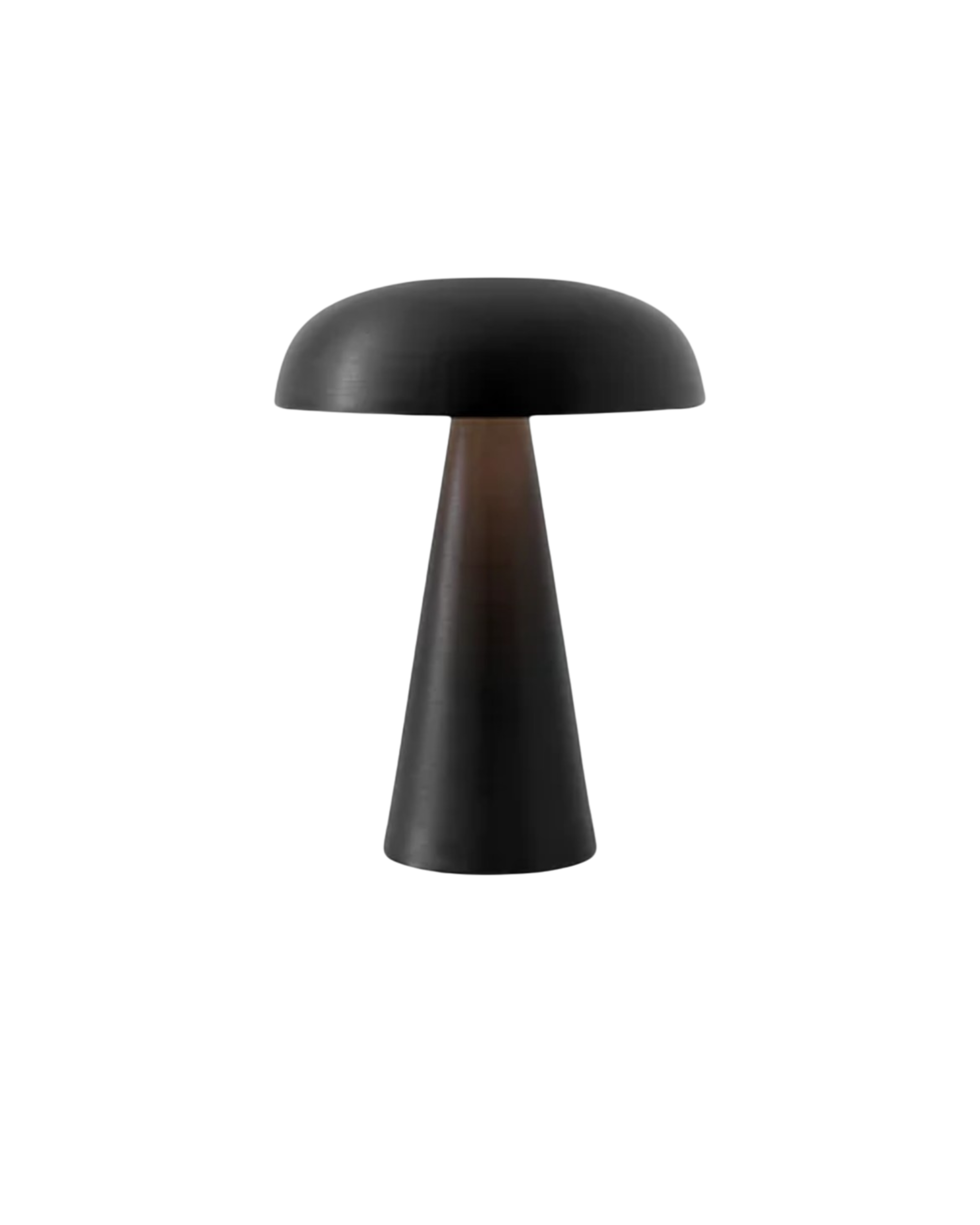 LuméaForm: Designer Table Lamp Made of Metal with Conical Base & Ambient Light – for Nightstands & Living Areas