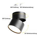 LumenFlex: Small LED Ceiling Light Aluminum Modern – Adjustable & Functional for Living Room & Bedroom