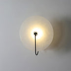LumiAlba: Alabaster Wall Light – Elegant Lighting for Stylish Spaces