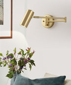 LumiArm: Swiveling LED Wall Lamp – Modern Reading Lamp in Minimalist Design