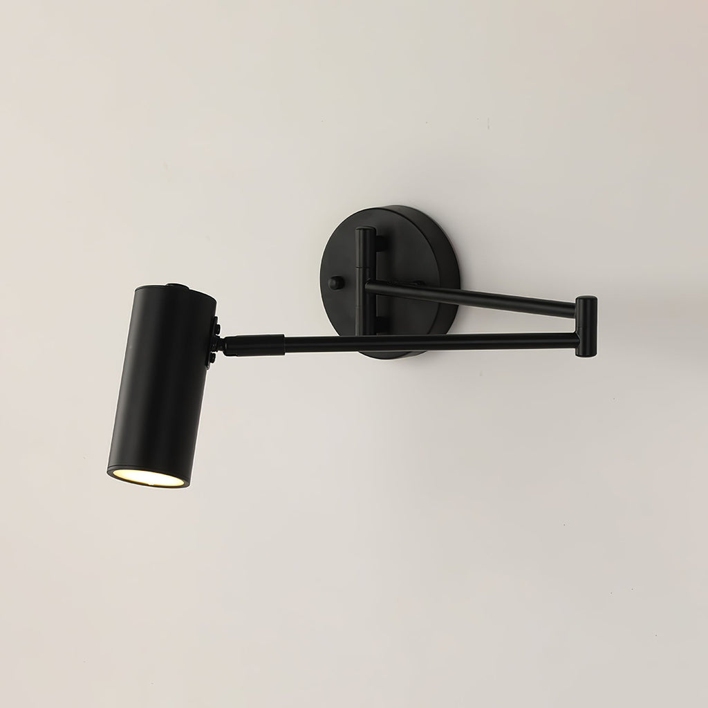 LumiArm: Swiveling LED Wall Lamp – Modern Reading Lamp in Minimalist Design