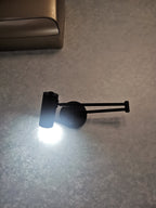 LumiArm: Swiveling LED Wall Lamp – Modern Reading Lamp in Minimalist Design