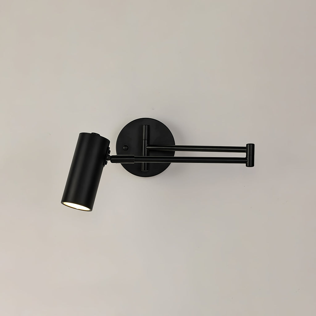 LumiArm: Swiveling LED Wall Lamp – Modern Reading Lamp in Minimalist Design