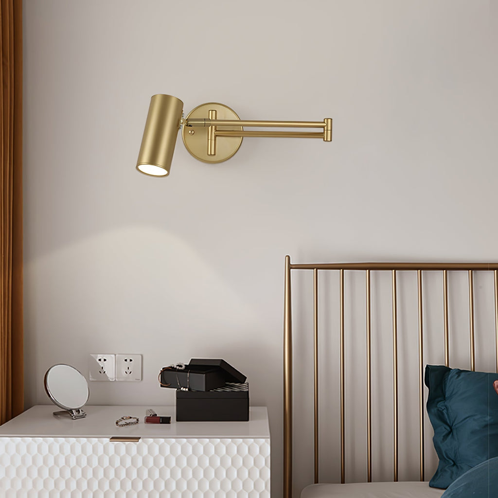 LumiArm: Swiveling LED Wall Lamp – Modern Reading Lamp in Minimalist Design