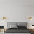 LumiArm: Swiveling LED Wall Lamp – Modern Reading Lamp in Minimalist Design