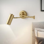 LumiArm: Swiveling LED Wall Lamp – Modern Reading Lamp in Minimalist Design