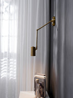 LumiArm: Swiveling LED Wall Lamp – Modern Reading Lamp in Minimalist Design