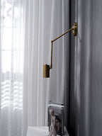 LumiArm: Swiveling LED Wall Lamp – Modern Reading Lamp in Minimalist Design