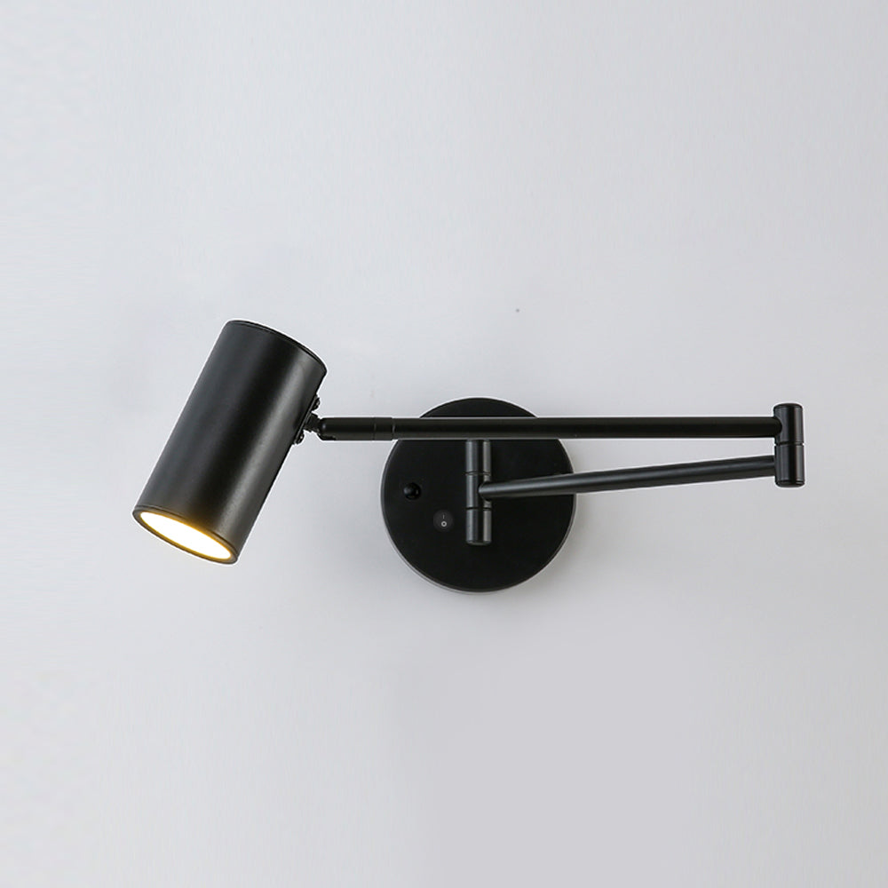 LumiArm: Swiveling LED Wall Lamp – Modern Reading Lamp in Minimalist Design