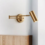 LumiArm: Swiveling LED Wall Lamp – Modern Reading Lamp in Minimalist Design