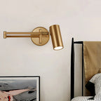 LumiArm: Swiveling LED Wall Lamp – Modern Reading Lamp in Minimalist Design