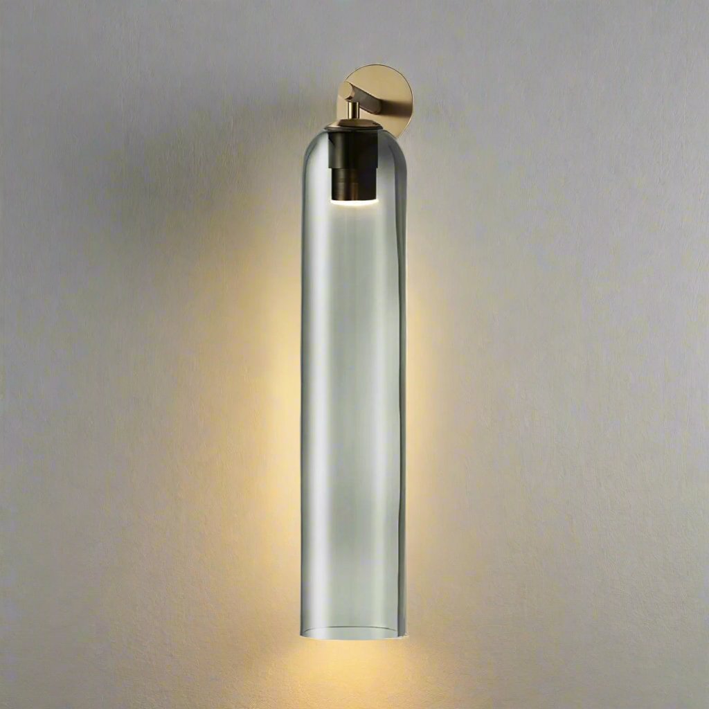 LumiArt: Glass Wall Lamp – Elegant Design for Luxurious Lighting