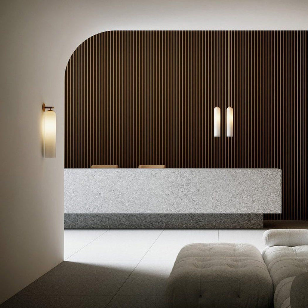 LumiArt: Glass Wall Lamp – Elegant Design for Luxurious Lighting