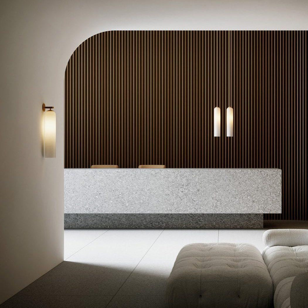 LumiArt: Glass Wall Lamp – Elegant Design for Luxurious Lighting