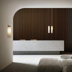 LumiArt: Glass Wall Lamp – Elegant Design for Luxurious Lighting