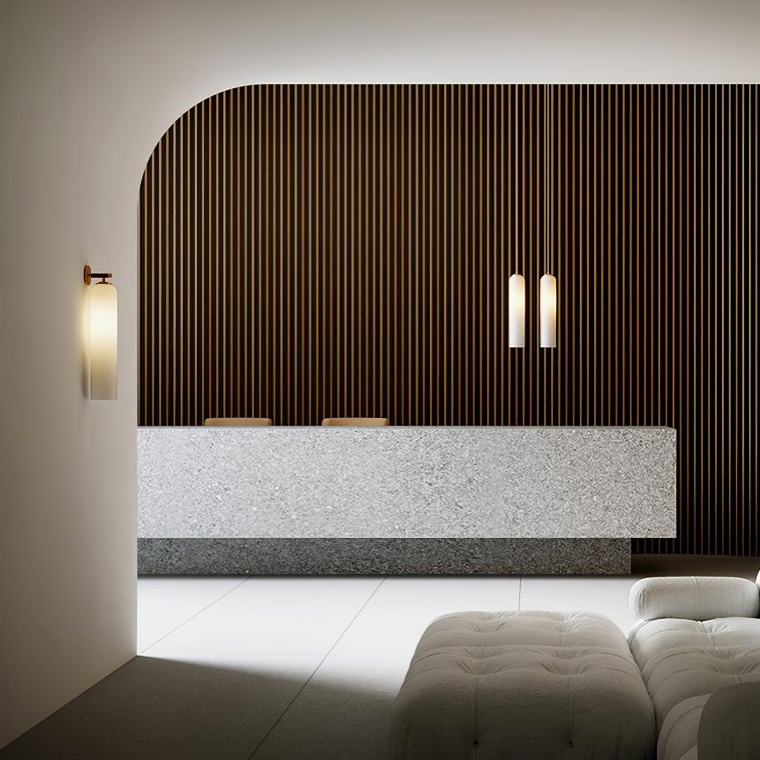LumiArt: Glass Wall Lamp – Elegant Design for Luxurious Lighting