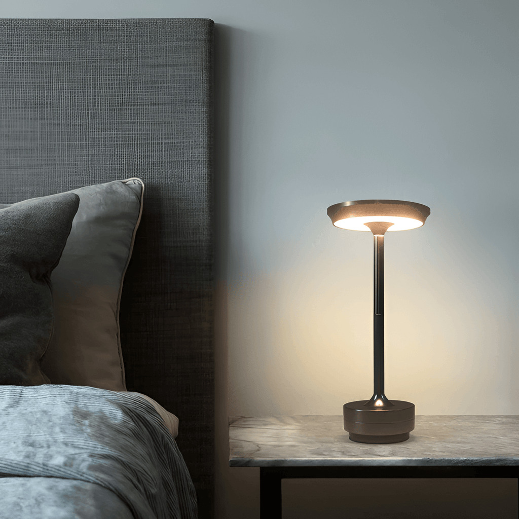 LumiAura: Wireless LED Table Lamp – Rechargeable Mood Light for Living Room & Bedroom