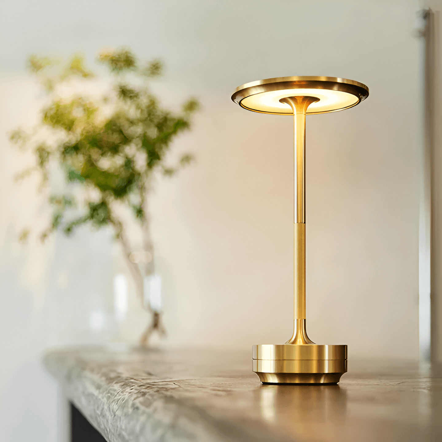 LumiAura: Wireless LED Table Lamp – Rechargeable Mood Light for Living Room & Bedroom