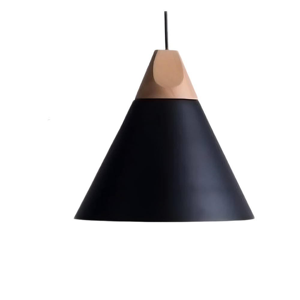 LumiBard: Scandinavian Wooden Pendant Light made of Metal & Oak – Ideal for Children's Rooms & Reading Corners