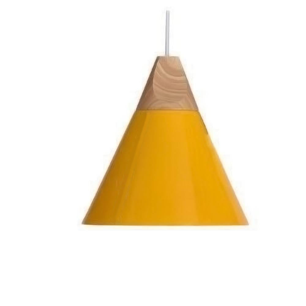 LumiBard: Scandinavian Wooden Pendant Light made of Metal & Oak – Ideal for Children's Rooms & Reading Corners