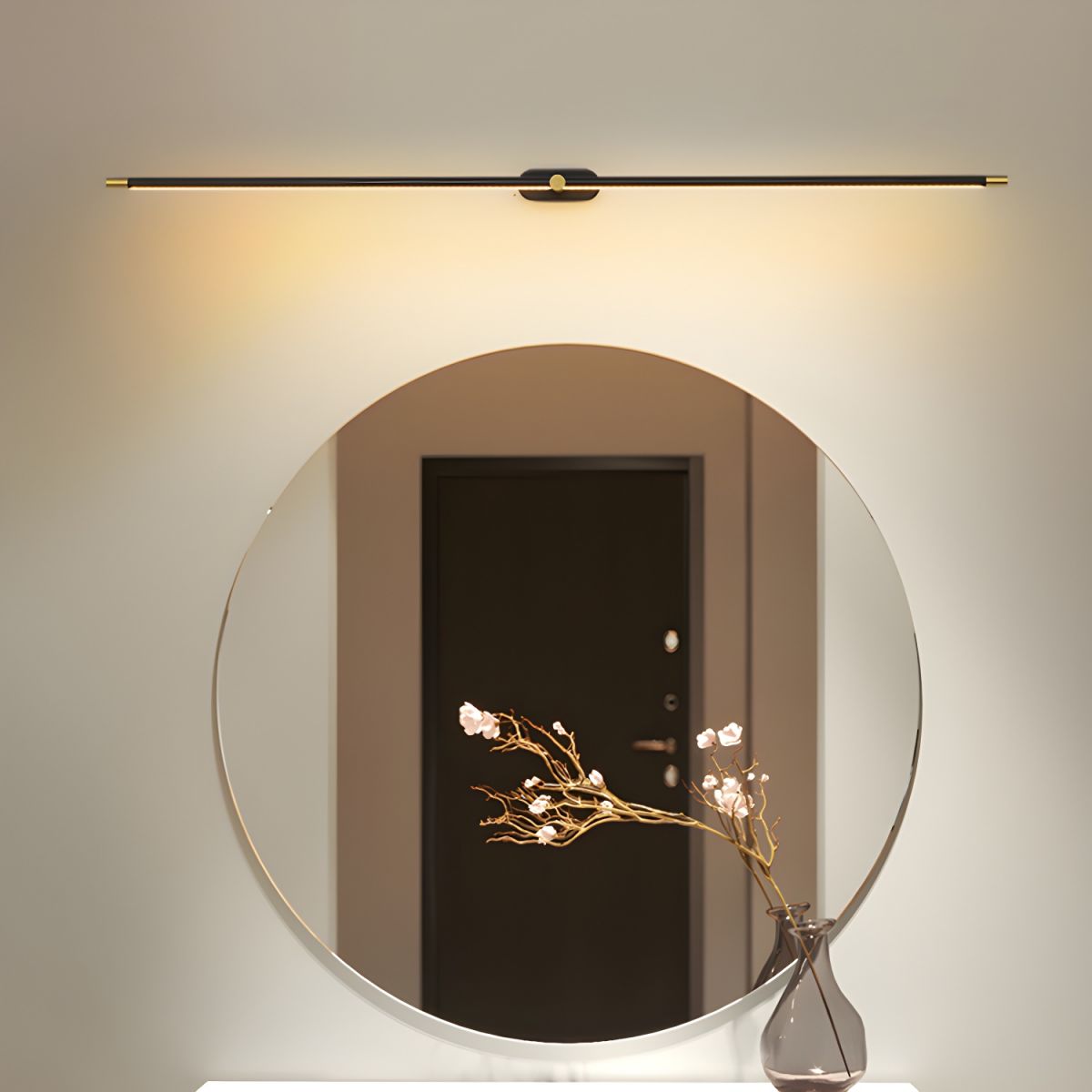 LumiBaton: Wireless LED Wall Light – Rechargeable Wall Lamp in Minimalist Design