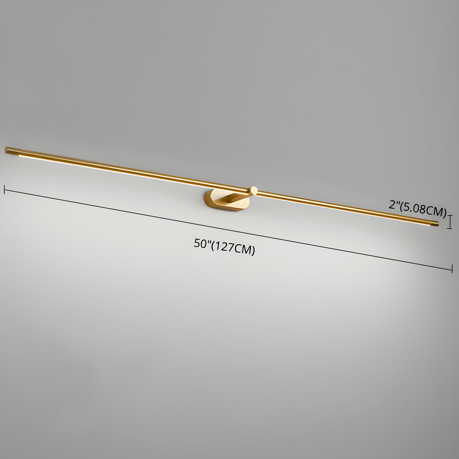 LumiBaton: Wireless LED Wall Light – Rechargeable Wall Lamp in Minimalist Design