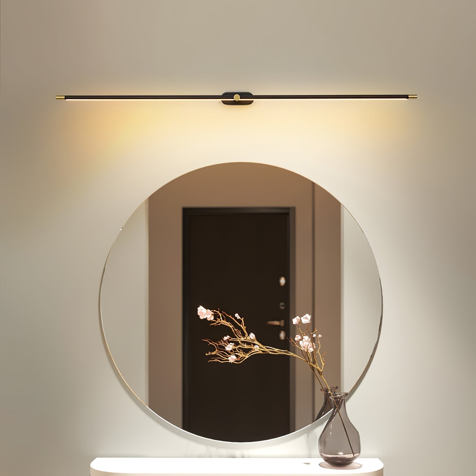 LumiBaton: Wireless LED Wall Light – Rechargeable Wall Lamp in Minimalist Design
