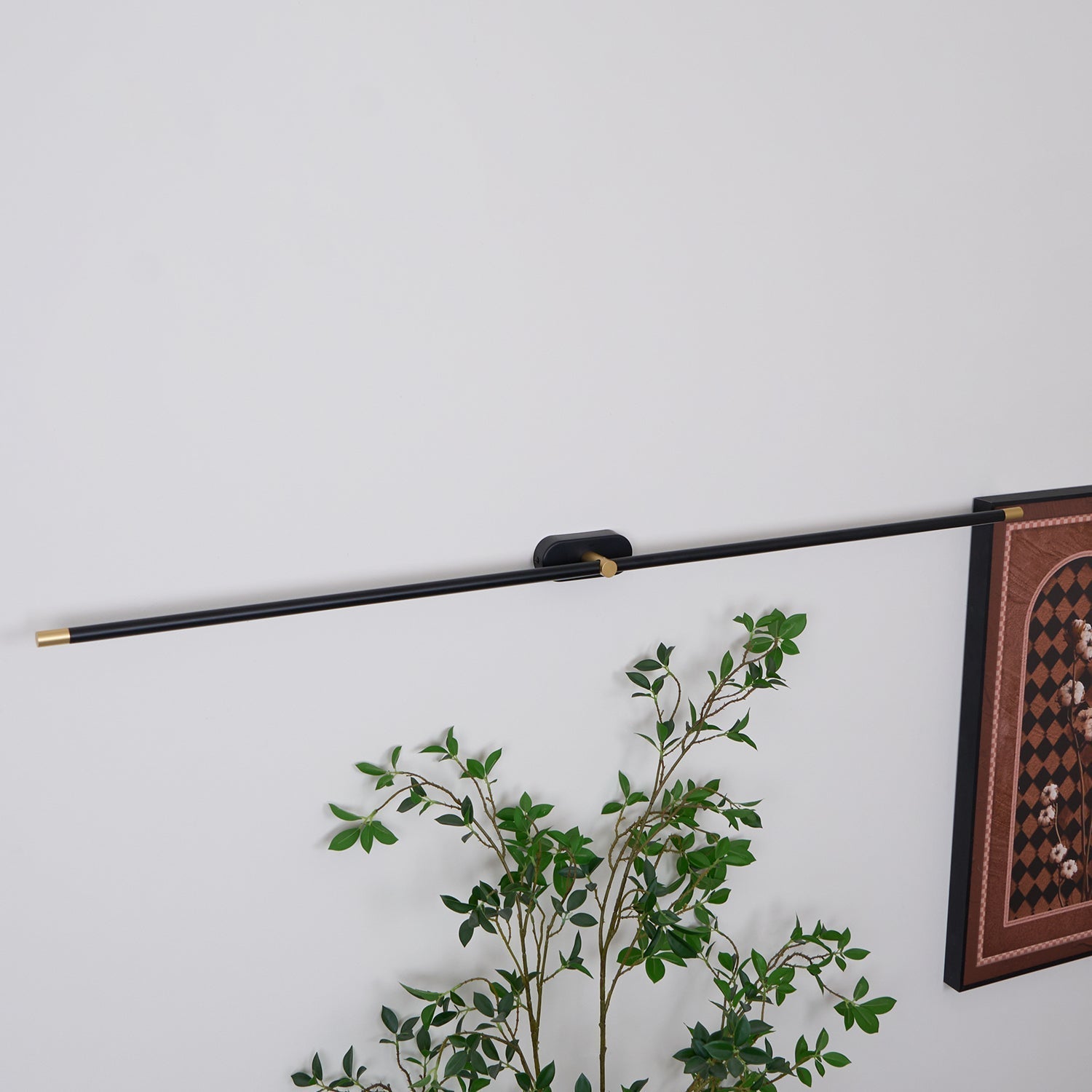 LumiBaton: Wireless LED Wall Light – Rechargeable Wall Lamp in Minimalist Design