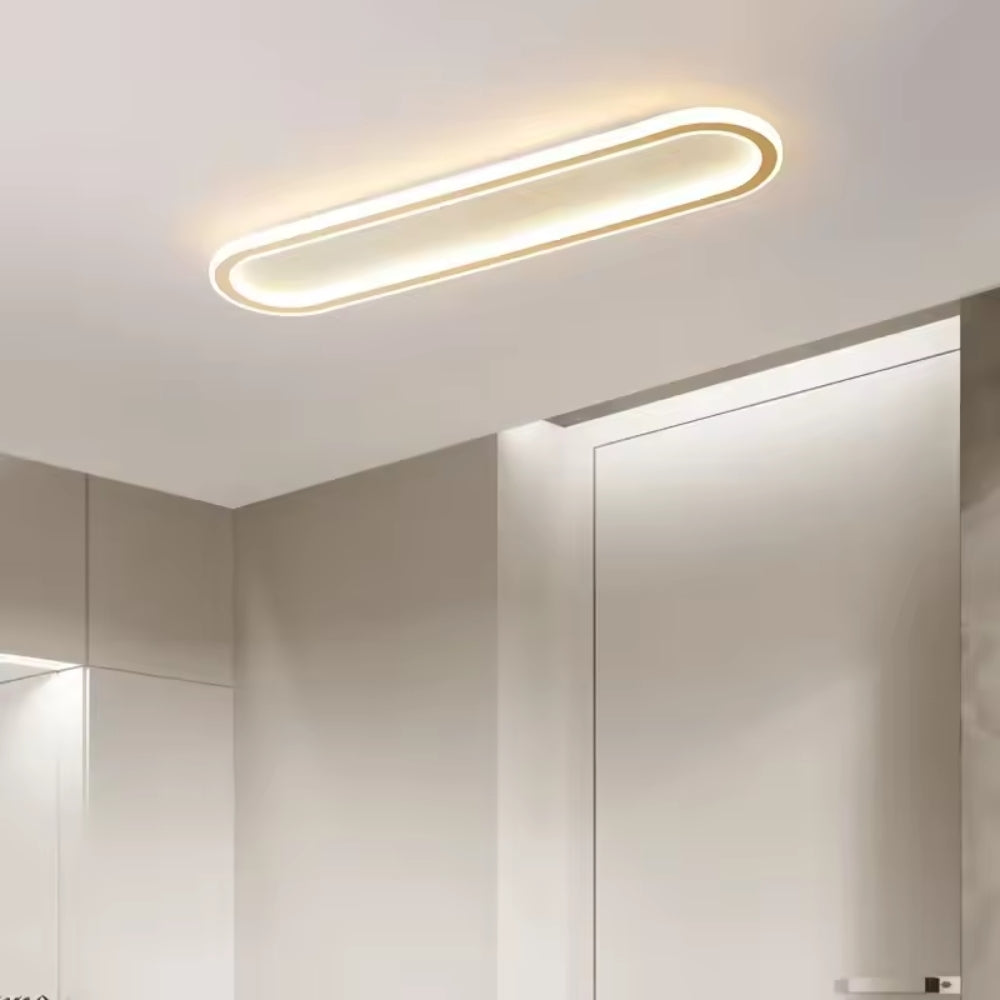 LumiCorr: Slim LED Ceiling Light with Modern Look & Even Light – for Hallways & Living Areas