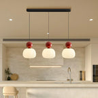 LumiDéco: Art Deco Pendant Light with Cream Shade – Elegant Hanging Lamp