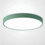 LumiDisc: Round LED Ceiling Light – Flat Surface-Mounted Lamp in Modern Design