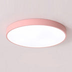LumiDisc: Round LED Ceiling Light – Flat Surface-Mounted Lamp in Modern Design