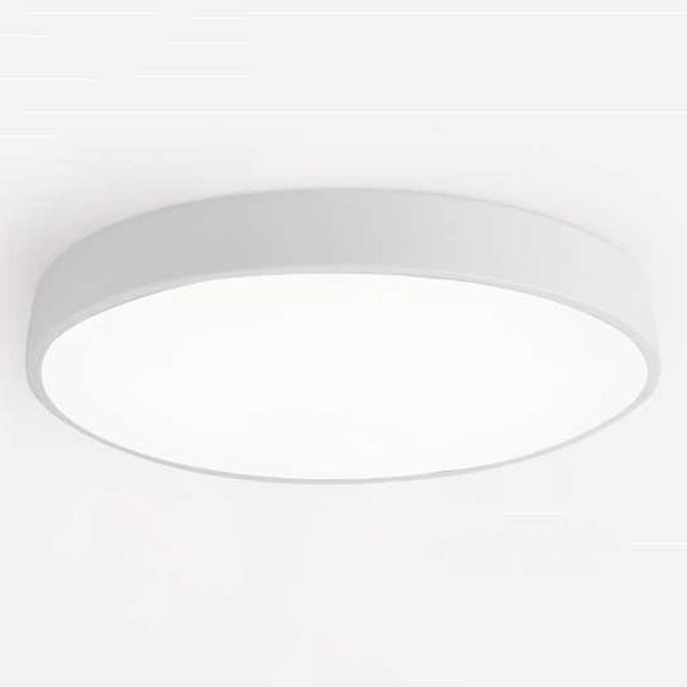 LumiDisc: Round LED Ceiling Light – Flat Surface-Mounted Lamp in Modern Design