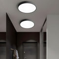 LumiDisc: Round LED Ceiling Light – Flat Surface-Mounted Lamp in Modern Design