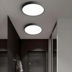 LumiDisc: Round LED Ceiling Light – Flat Surface-Mounted Lamp in Modern Design