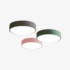 LumiDisc: Round LED Ceiling Light – Flat Surface-Mounted Lamp in Modern Design