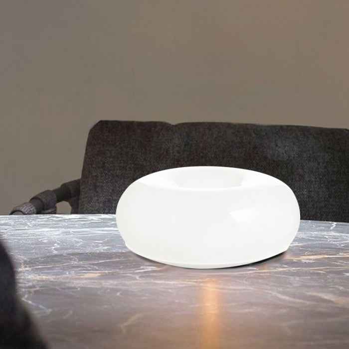 LumiDon: Bauhaus Donut Table & Wall Lamp – Modern LED Design Light for Home